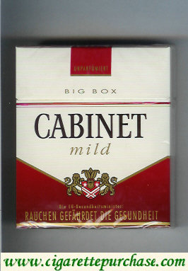 Cabinet Mild cigarettes big box